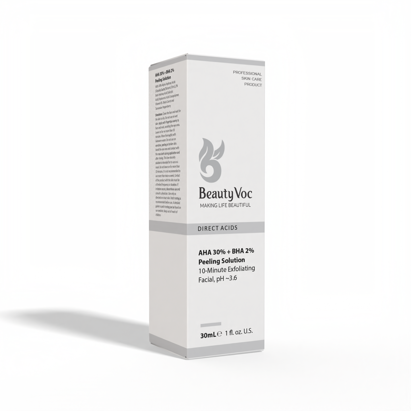АНА + ВНА  Peeling Solution 30 ml | Best for Pigmentation | Fade Dark Spots | 10 mins Solution |