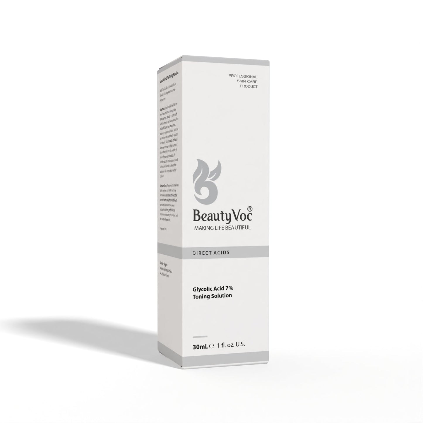 Glycolic Acid 7% Solution 30 ml | Lightens Skin Patches | Fade Dark Spots | Exfoliate Skin